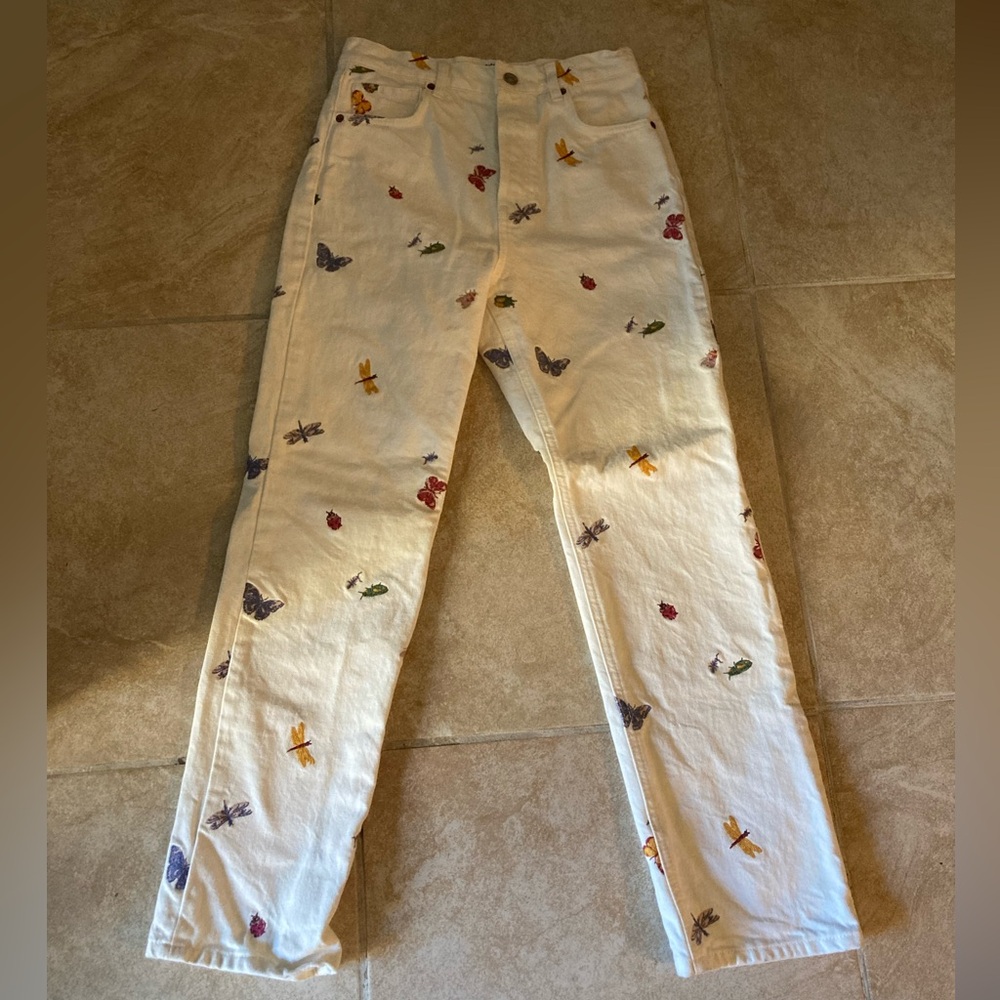 Reformation Cynthia ladybug high rise straight jeans- size 27